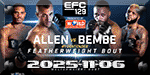 EFC 129 - Allen vs. Bembe - Nov 6
