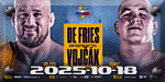 KSW 111 - De Fries vs. Vojcak - Oct 18