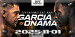 UFC Fight Night 263 - Garcia vs. Onama - Nov 1