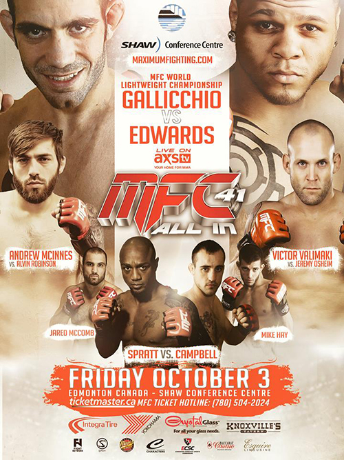 دانلود مسابقات: MFC 41: Gallicchio vs. Edwards