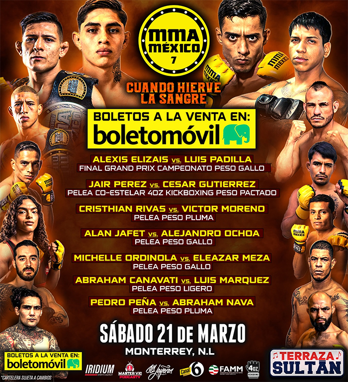  MMA Mexico 7 - Elizais vs. Padilla