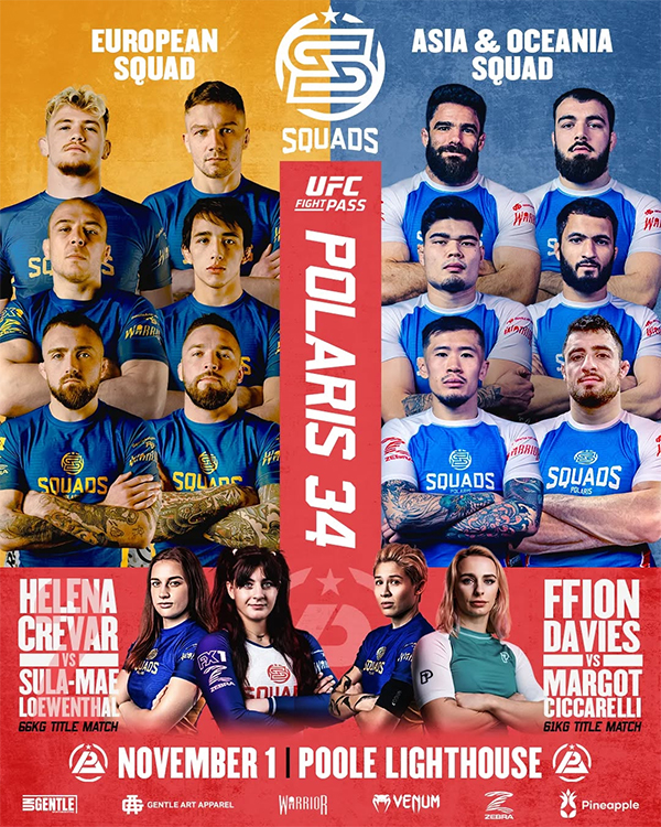  Polaris 34 Fight Card and Squads