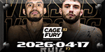 Cage Fury FC 153 - Ruiz vs. Seibert - Apr 17