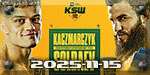 KSW 112 - Kaczmarczyk vs. Soldaev - Nov 15